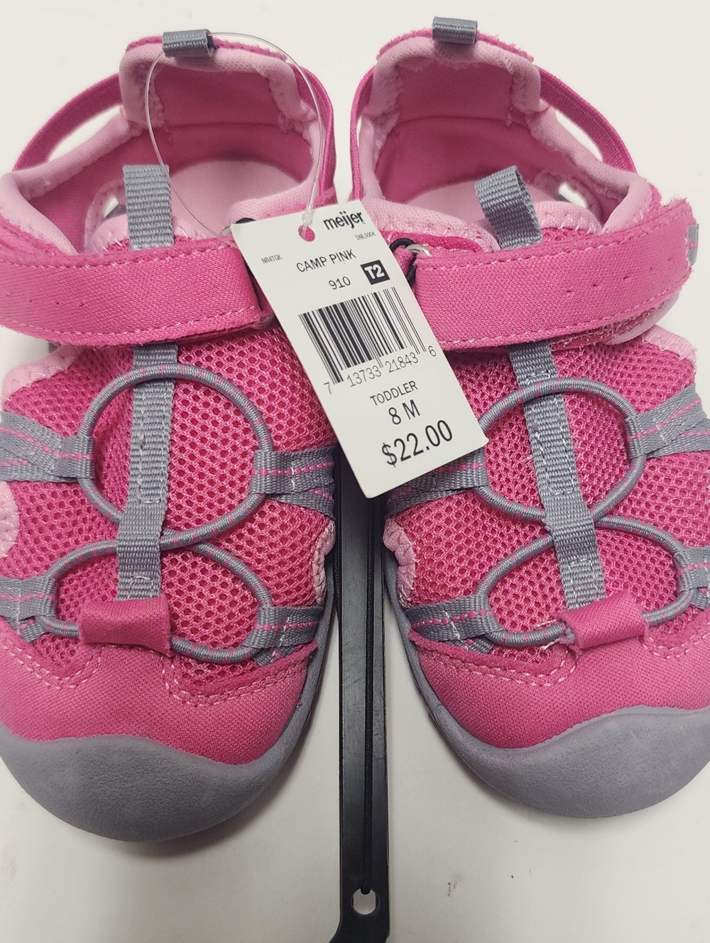 8M Girls Watershoes Kids Pink Toddler Camp Activewear Sandals Shoes Creek New